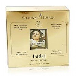 Shahnaz Husain 24 carat gold skin radiance kit
